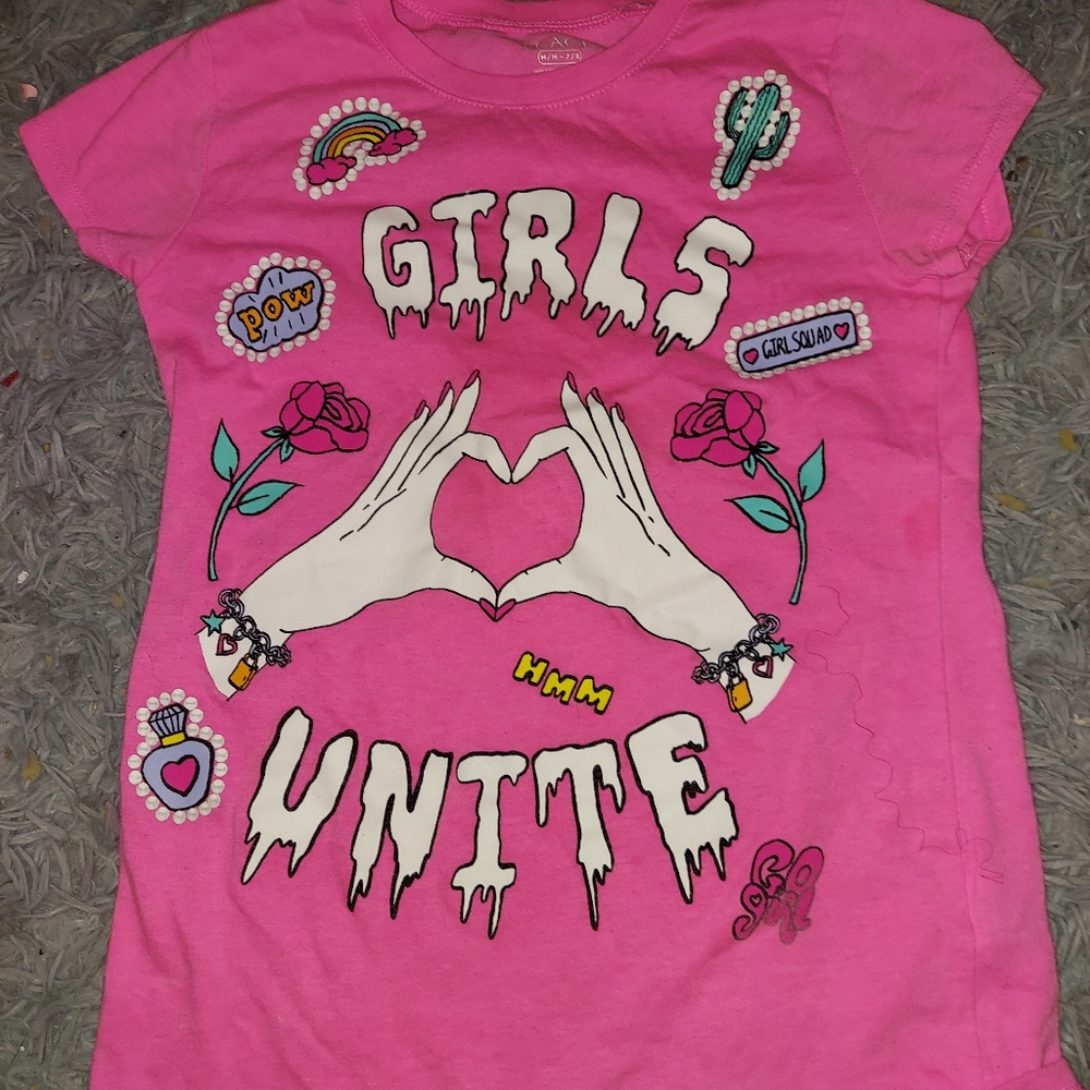 Girls unite shirt(pink)